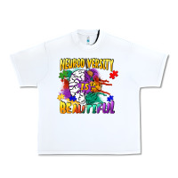 White Neurodiversity Is Beautiful Urban Heavy Tee - FaDigitalArtStudio