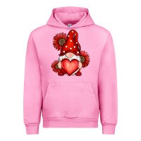 Fuchsia Pink valentines day red Urban Hoodie - RanaPortraitStore