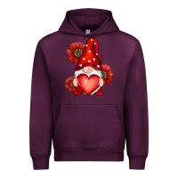Mauve Wine valentines day red Urban Hoodie - RanaPortraitStore