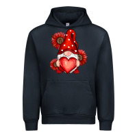 Navy valentines day red Urban Hoodie - RanaPortraitStore