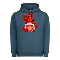 Pigment Midnight Navy valentines day red Urban Hoodie - RanaPortraitStore