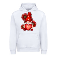 White valentines day red Urban Hoodie - RanaPortraitStore