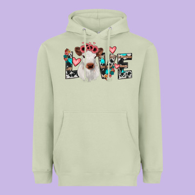 Calf Love Heavyweight Hoodie Designed By Jahusdesignshop