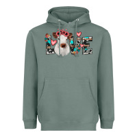 Sage calf love Heavyweight Hoodie - JahusDesignShop