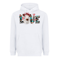 White calf love Heavyweight Hoodie - JahusDesignShop