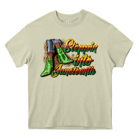 Mossy steppin into juneteenth heels Heavy Core Tee - CowGirlArtShop