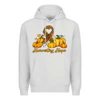 Dove Grey harvesting hope Premium Hoodie - Jasminsmagicworld