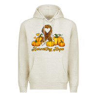 Oatmeal Heather harvesting hope Premium Hoodie - Jasminsmagicworld