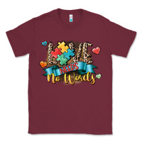 Burgundy Love needs no words Classic Tee - CowGirlArtShop
