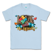 Dusty Blue Love needs no words Classic Tee - CowGirlArtShop
