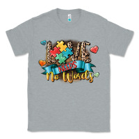 Heather Grey Love needs no words Classic Tee - CowGirlArtShop