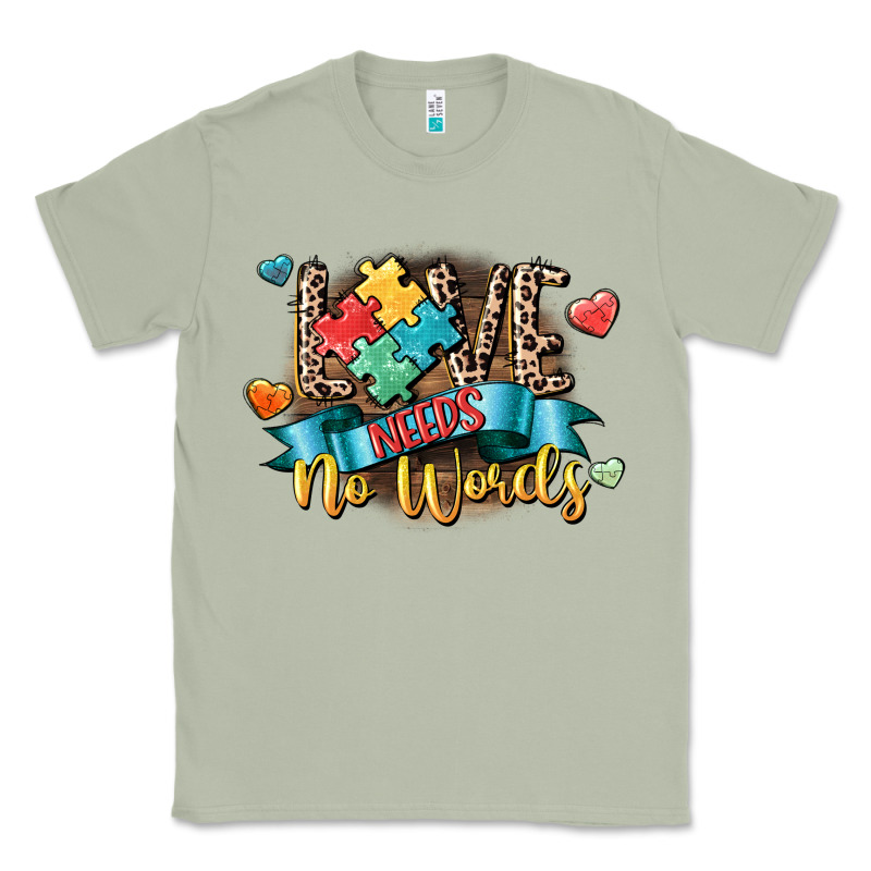Love Needs No Words Classic Tee by CowGirlArtShop | Teevron