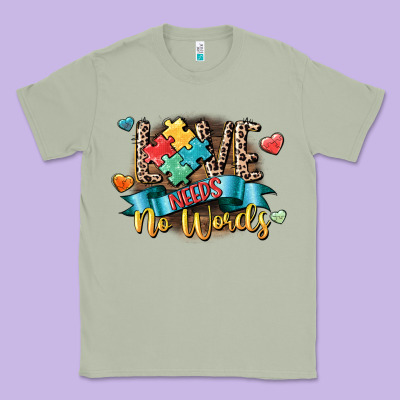 Love Needs No Words Classic Tee Designed By Cowgirlartshop