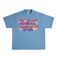 Pebble Blue only the best moms get promoted to nana Urban Heavy Tee - FaDigitalArtStudio