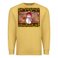 Antique Gold snowman Christmas Premium Sweatshirt - JahusDesignShop