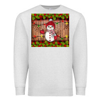 Oatmeal Heather snowman Christmas Premium Sweatshirt - JahusDesignShop