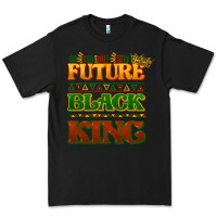 Black Future black king Premium Tee - HowdyJamesFarm