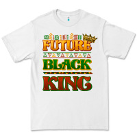 White Future black king Premium Tee - HowdyJamesFarm
