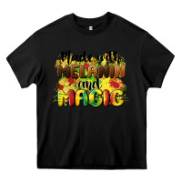 Black made with melanin and magic Heavy Core Tee - CowGirlArtShop
