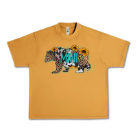 Peanut Butter baby bear mini sunflowers leopard cowhide mother's day Urban Heavy Tee - Jasminsmagicworld