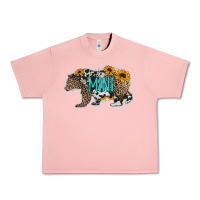 Salmon baby bear mini sunflowers leopard cowhide mother's day Urban Heavy Tee - Jasminsmagicworld