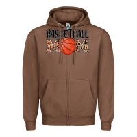 Chestnut basketball mom Zipper Hoodie - AdoDesignShop