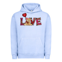 Pigment Grape Ice valentines day tedybear love Urban Hoodie - RanaPortraitStore