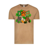 Vintage Camel St. Patricks Dog Mom Vintage Tee - FaDigitalArtStudio