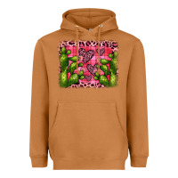 Meerkat valentine's day cactus background Heavyweight Hoodie - JahusDesignShop