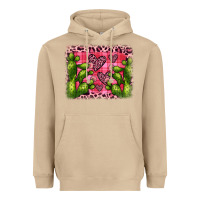 Mushroom valentine's day cactus background Heavyweight Hoodie - JahusDesignShop