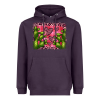 Plum valentine's day cactus background Heavyweight Hoodie - JahusDesignShop