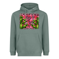 Sage valentine's day cactus background Heavyweight Hoodie - JahusDesignShop
