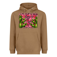 Toasted Coconut valentine's day cactus background Heavyweight Hoodie - JahusDesignShop