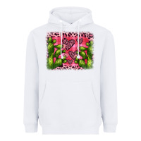 White valentine's day cactus background Heavyweight Hoodie - JahusDesignShop