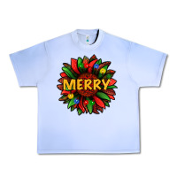 Grape Ice merry christmas with light sunflower bbs Urban Heavy Tee - BundleAndBundleShop