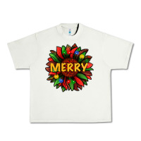 Pistachio merry christmas with light sunflower bbs Urban Heavy Tee - BundleAndBundleShop