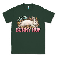 Sports Green Do the Bunny hop Easter Day Classic Tee - HowdyJamesFarm