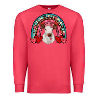 Cardinal valentines heifer rainbow Premium Sweatshirt - JahusDesignShop