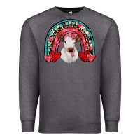 Charcoal Heather valentines heifer rainbow Premium Sweatshirt - JahusDesignShop