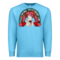 Ocean Blue valentines heifer rainbow Premium Sweatshirt - JahusDesignShop