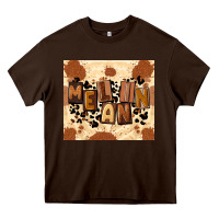 Chocolate Brown melanin Heavy Core Tee - CowGirlArtShop