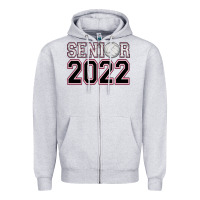 Heather Grey senior volleyball Zipper Hoodie - AdoDesignShop