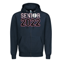 Navy senior volleyball Zipper Hoodie - AdoDesignShop