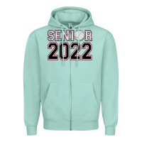 Seafoam senior volleyball Zipper Hoodie - AdoDesignShop