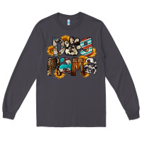 Smoke Dog Mama Long Sleeve Tee - FaDigitalArtStudio