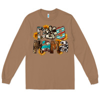 Toasted Coconut Dog Mama Long Sleeve Tee - FaDigitalArtStudio