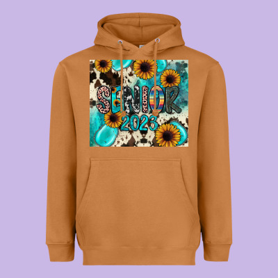 Senior 2023 Heavyweight Hoodie Designed By Jahusdesignshop