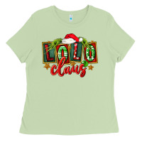 Matcha christmas lolo claus Ladies Tee - FaDigitalArtStudio
