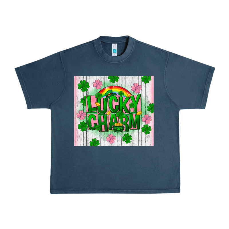 Lucky Charm St Patricks Day Urban Heavy Tee by FaDigitalArtStudio | Teevron