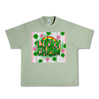 Oil Green lucky charm st patricks day Urban Heavy Tee - FaDigitalArtStudio